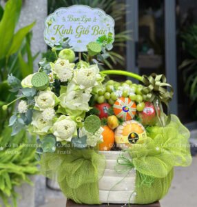 GIỎ TRÁI CÂY KÍNH LỄ, KÍNH GIỖ